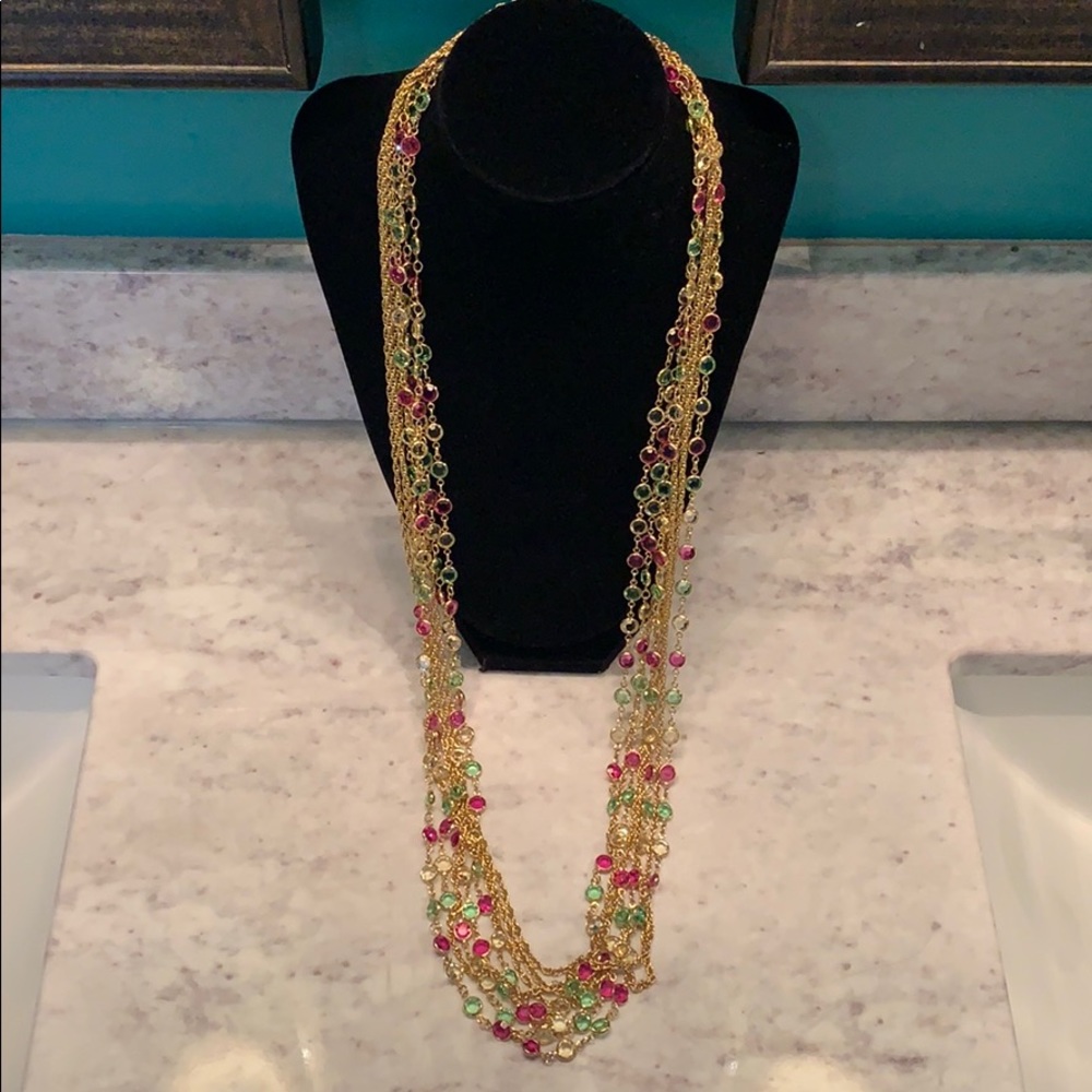 SWAROVSKI Multicolored Crystal Necklace